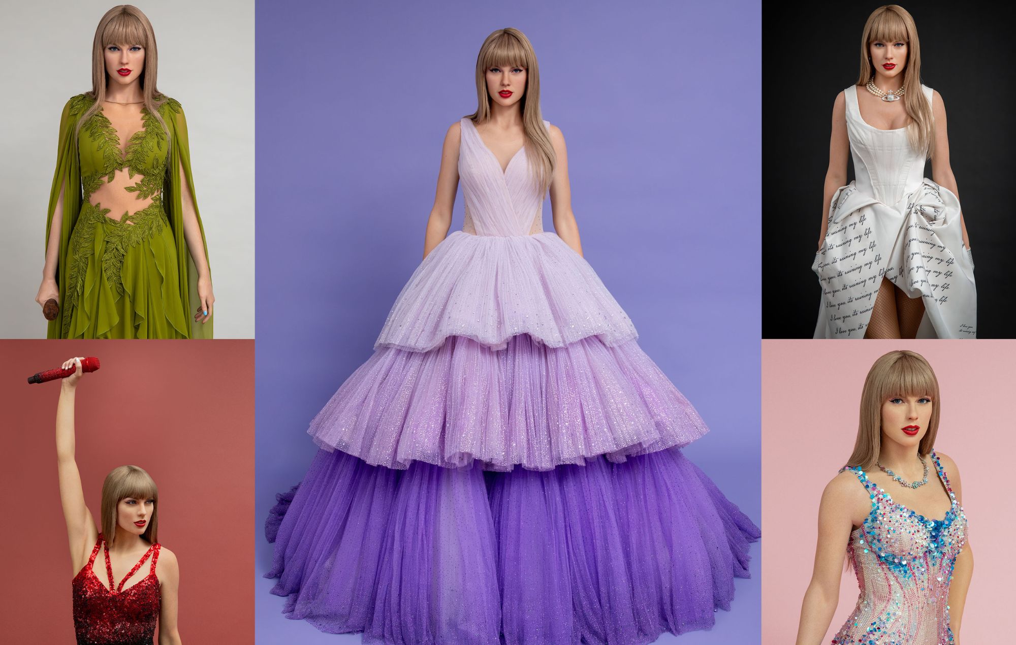 Madame Tussauds reveals 13 new Taylor Swift wax figures 