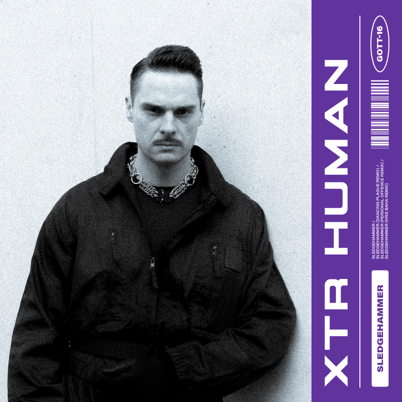 XTR HUMAN Strikes Again in Video for Hard-hitting Industrial-Techno Track “Sledgehammer” Featuring Eddie Dark