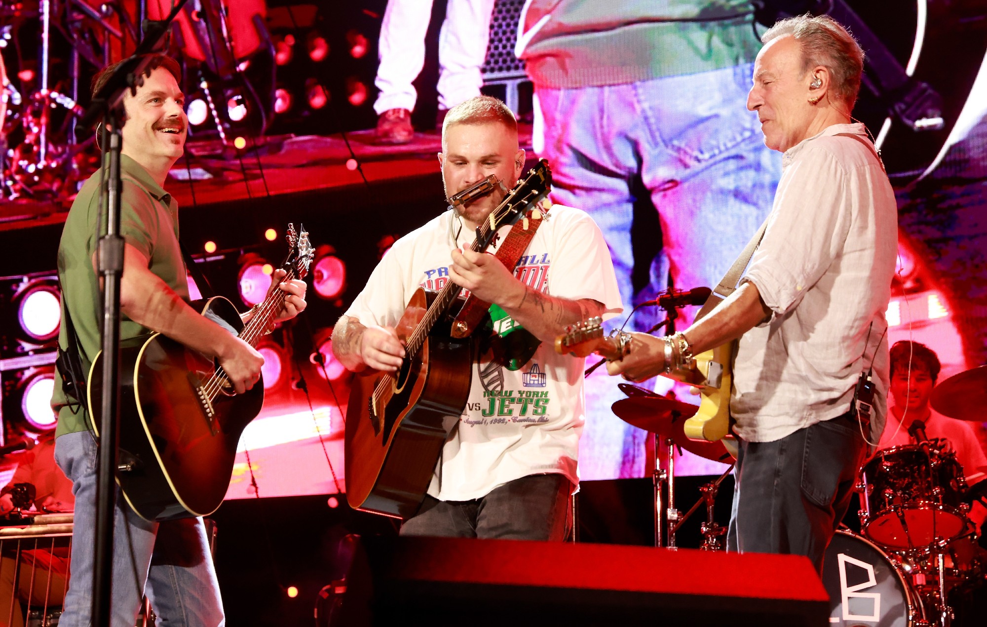 Watch Zach Bryan bring out Bruce Springsteen for ‘Atlantic City’ and ‘Revival’ in New Jersey