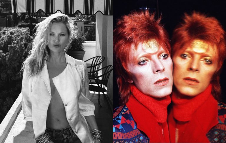 Kate Moss announced for new BBC podcast on the “artistic evolution” of David Bowie