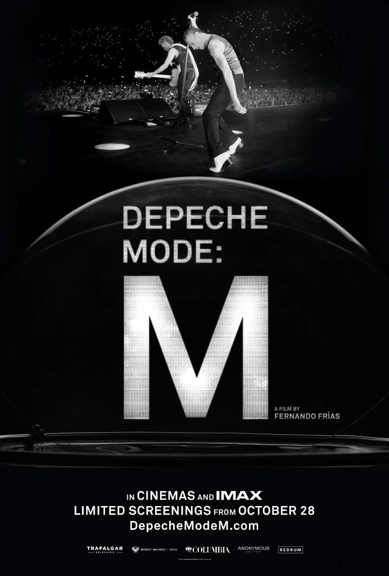 Depeche Mode Concert Film “M” to Hit Cinemas Worldwide This October