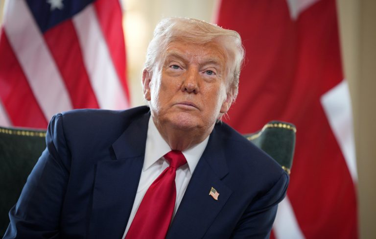 Donald Trump says Jimmy Kimmel and Jimmy Fallon are “going to be gone” after Colbert cancellation