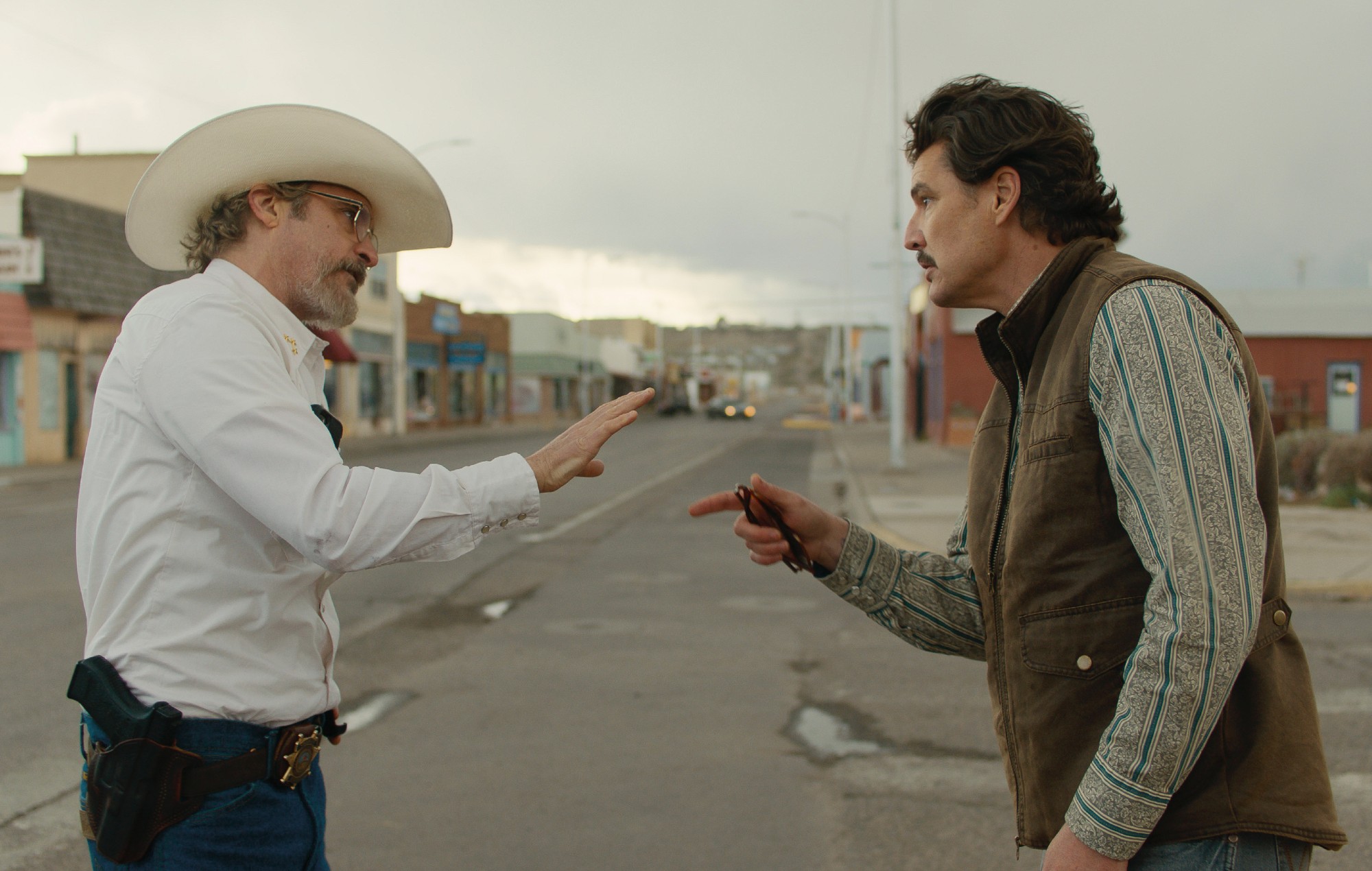 ‘Eddington’ review: Pedro Pascal and Joaquin Phoenix face off in Ari Aster’s COVID black comedy