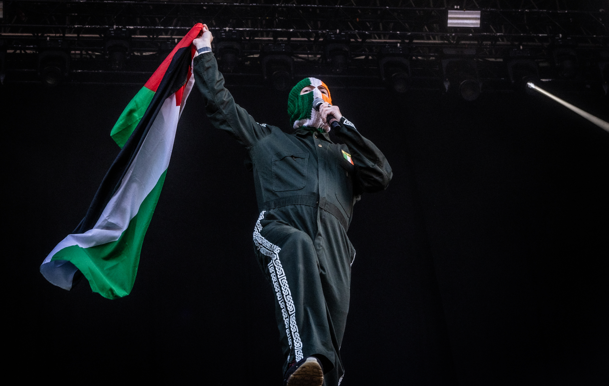 Kneecap lead chants of “fuck KKR” at Øya Festival 2025 while The Mary Wallopers and Fontaines D.C. call for justice for Palestine
