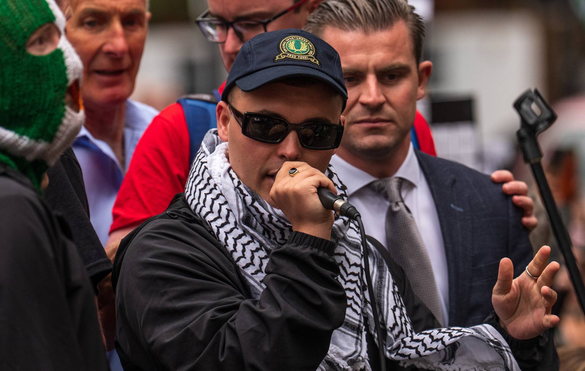 Terrorism case against Kneecap’s Mo Chara adjourned by court in London after legal team says charge should be thrown out