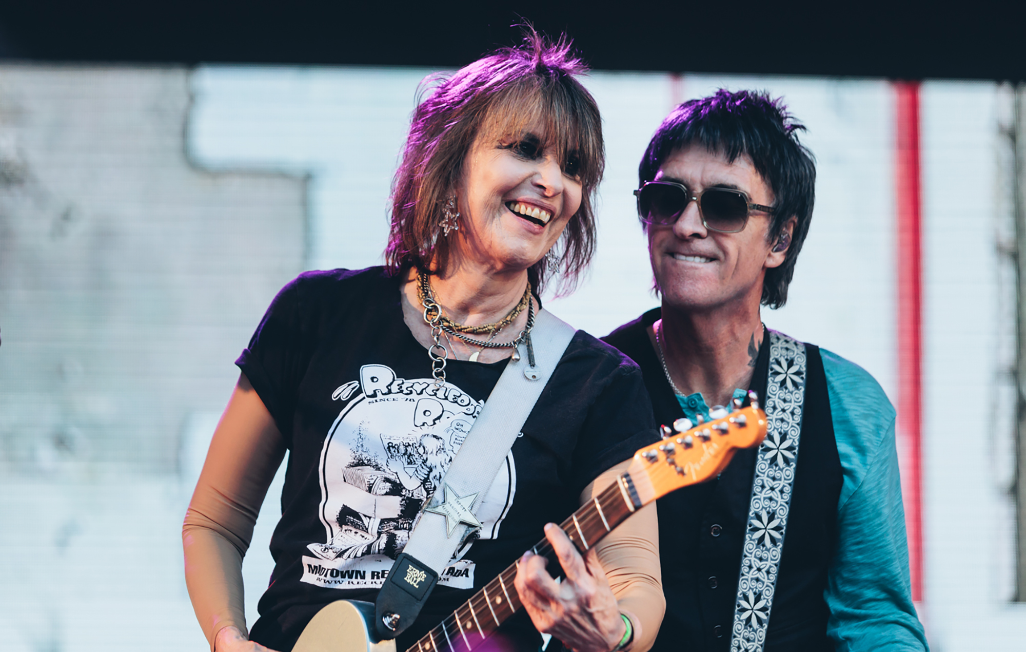 Chrissie Hynde saw “proper fucking rock band” Oasis at Wembley with Johnny Marr: “Exactly what the world needs now”