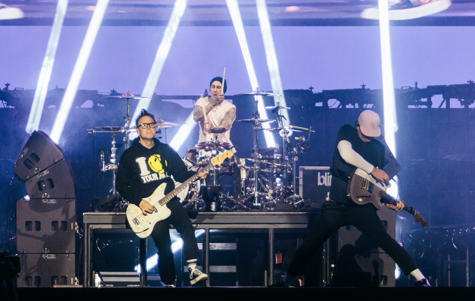 Watch Blink-182 dust off fan favourites and rarities for first time in over 10-25 years as they kick off ‘Missionary Impossible’ tour