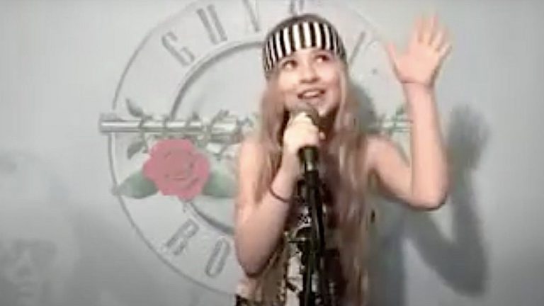This video of pop superstar Sabrina Carpenter, aged 10, cosplaying Axl Rose to cover Guns N’ Roses classic Sweet Child O’ Mine is the cutest thing you’ll see online this week