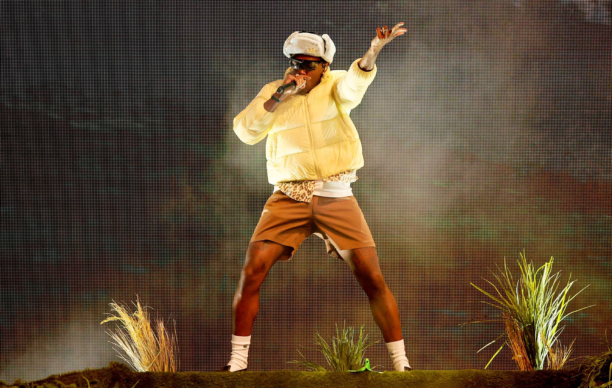 Tyler, the Creator announces 2025 Camp Flog Gnaw line-up with a word search