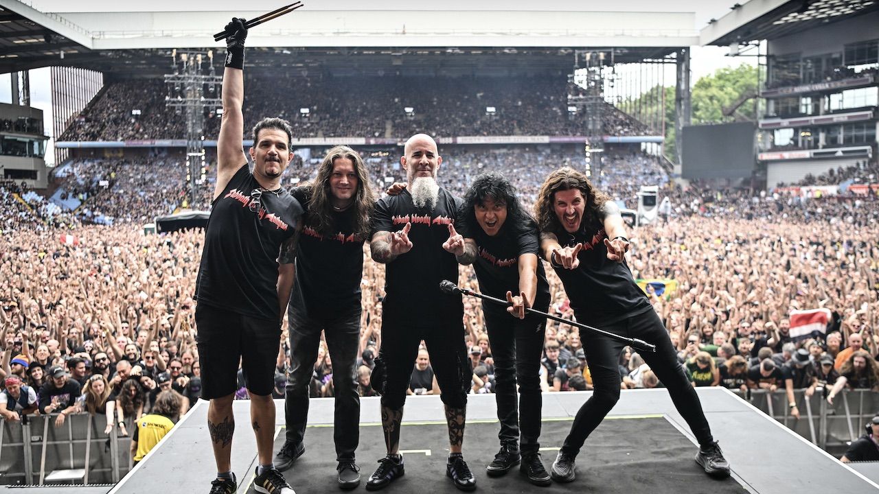 Thrash legends Anthrax join 2026’s stacked 70000Tons Of Metal cruise bill, as the on-sale date for tickets for next year’s voyage is revealed