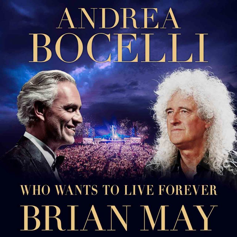 Andrea Bocelli And Brian May’s Live Duet ‘Who Wants To Live Forever’ Is Out Now