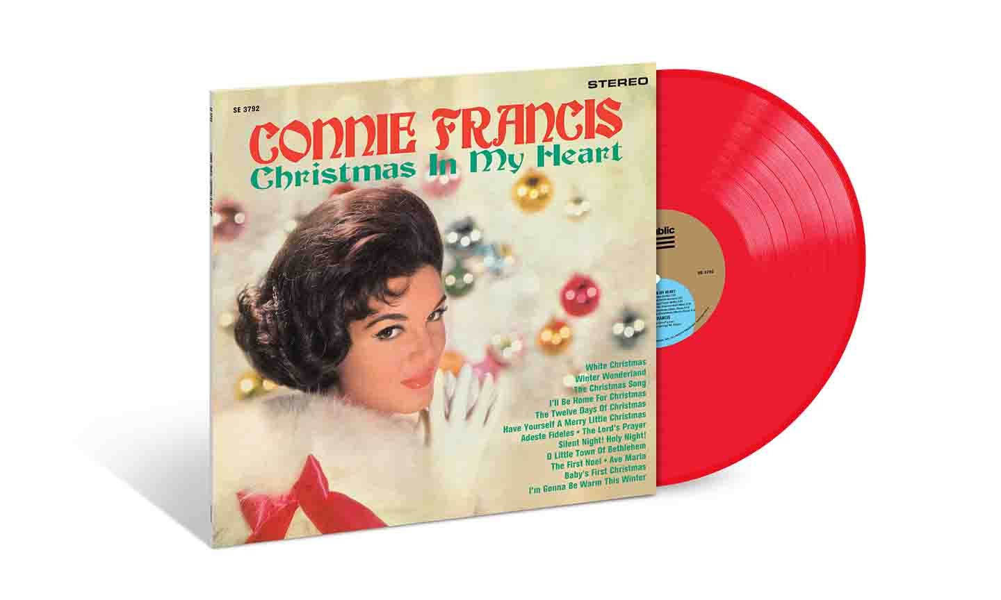 Connie Francis’ ‘Christmas In My Heart’ Getting Vinyl Reissue This Season