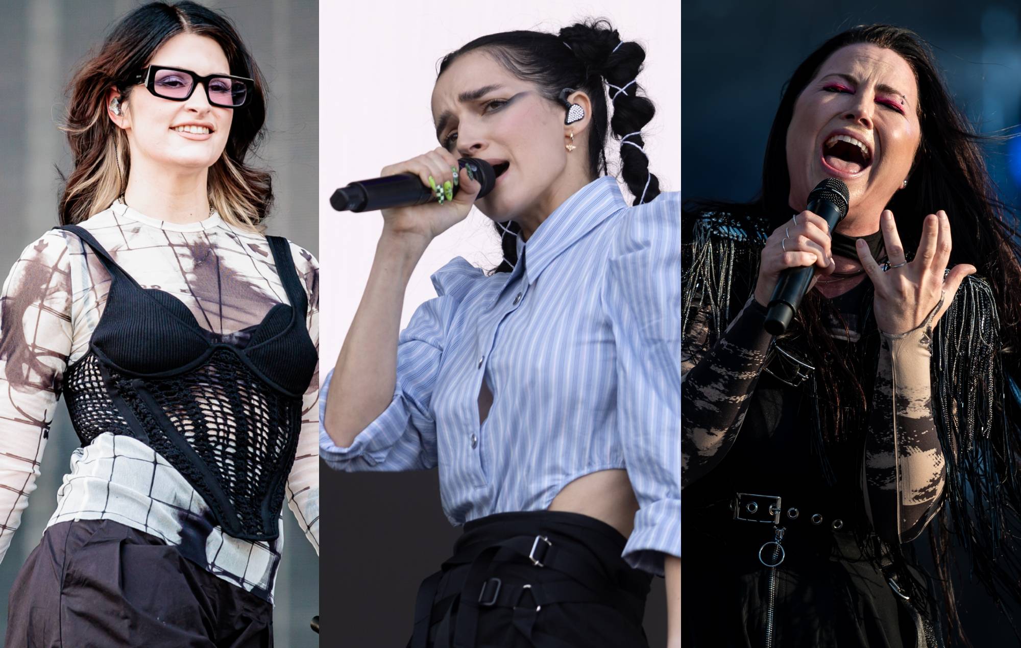 It looks like we’re getting a collab from Poppy, Evanescence’s Amy Lee and Spiritbox’s Courtney LaPlante – produced by Jordan Fish