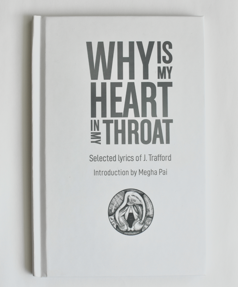 Post‑Punk Poet J. Trafford Collects Two Decades of Lyrics in “Why Is My Heart in My Throat?”