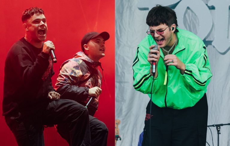 Kneecap share official footage of performing ‘Better Way To Live’ with Fontaines D.C.’s Grian Chatten in Manchester