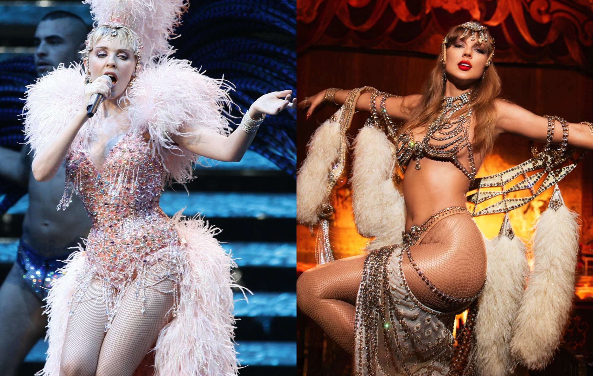 Kylie Minogue reacts to Taylor Swift ‘Showgirl’ comparisons