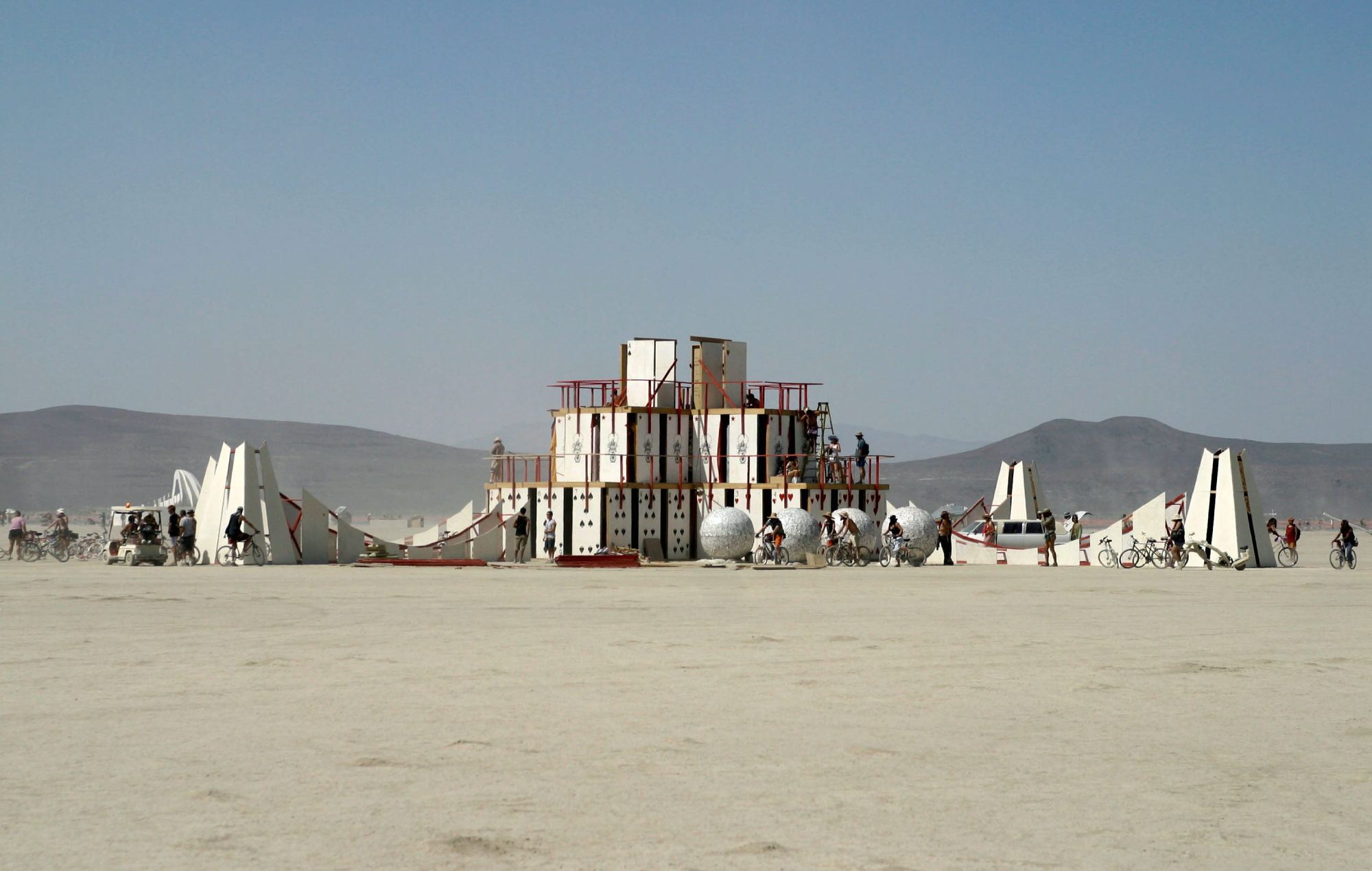 Burning Man’s ‘Orgy Dome’ has been destroyed by harsh winds