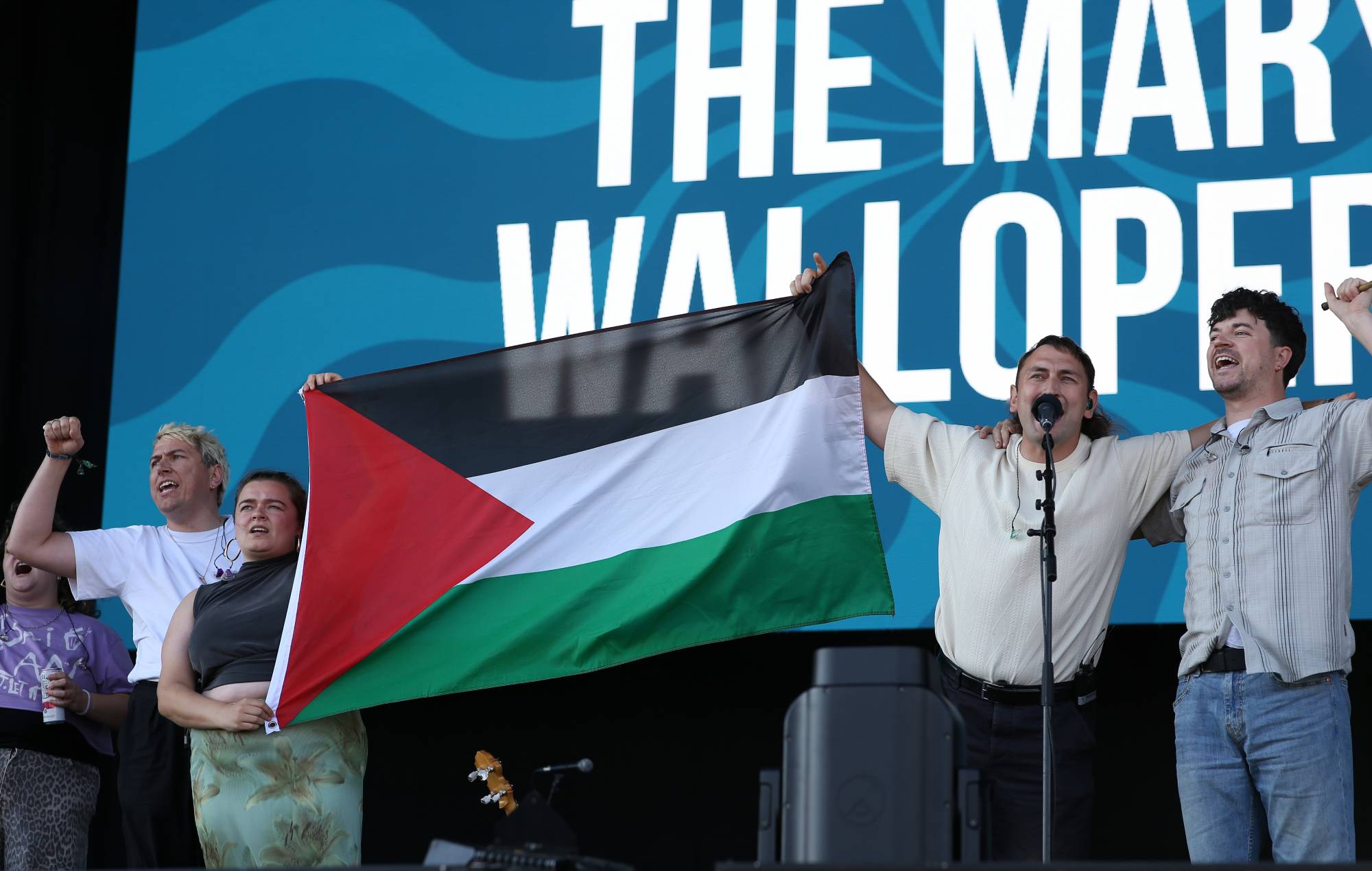 The Mary Wallopers set cut short at Victorious Festival after calling for “free Palestine”
