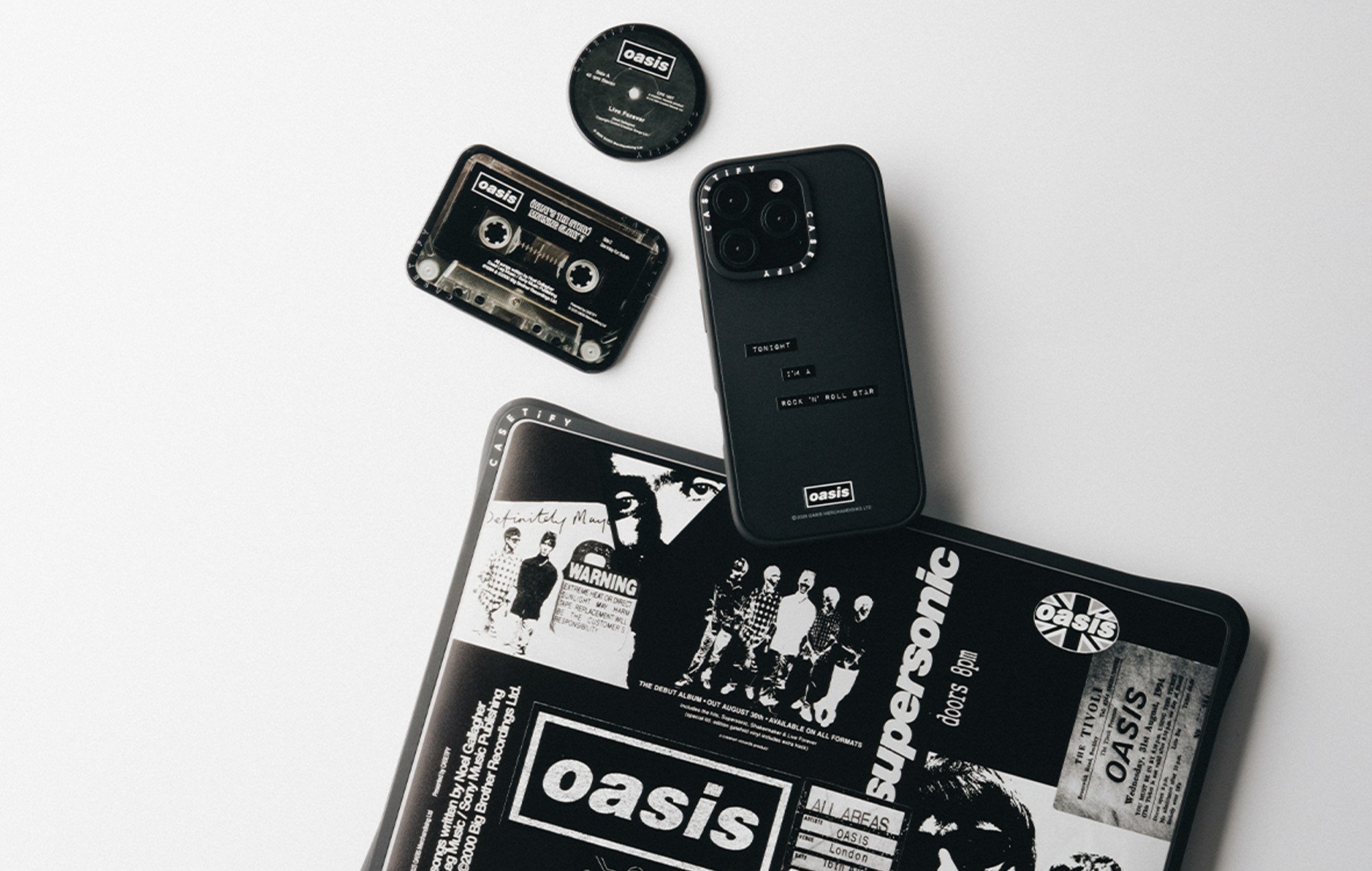 Oasis and Casetify team up to launch new phone case and accessories collection