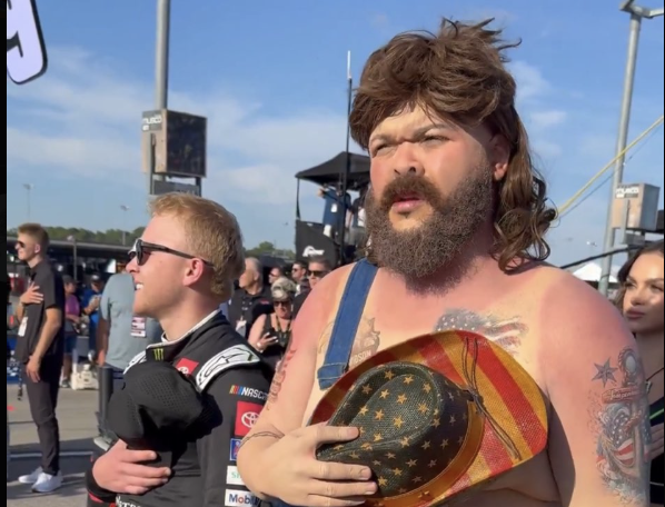 Druski Dons Whiteface In New “Proud American” Skit, Social Media Is In Stitches