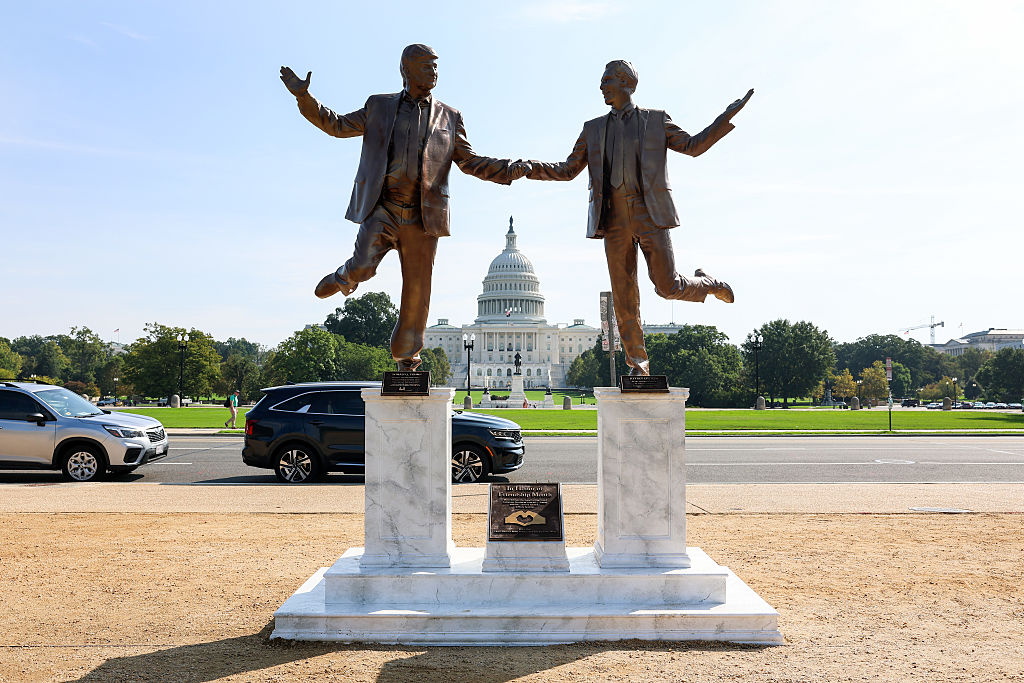 Statue Of President Trump & Jeffrey Epstein Taken Down By NPS