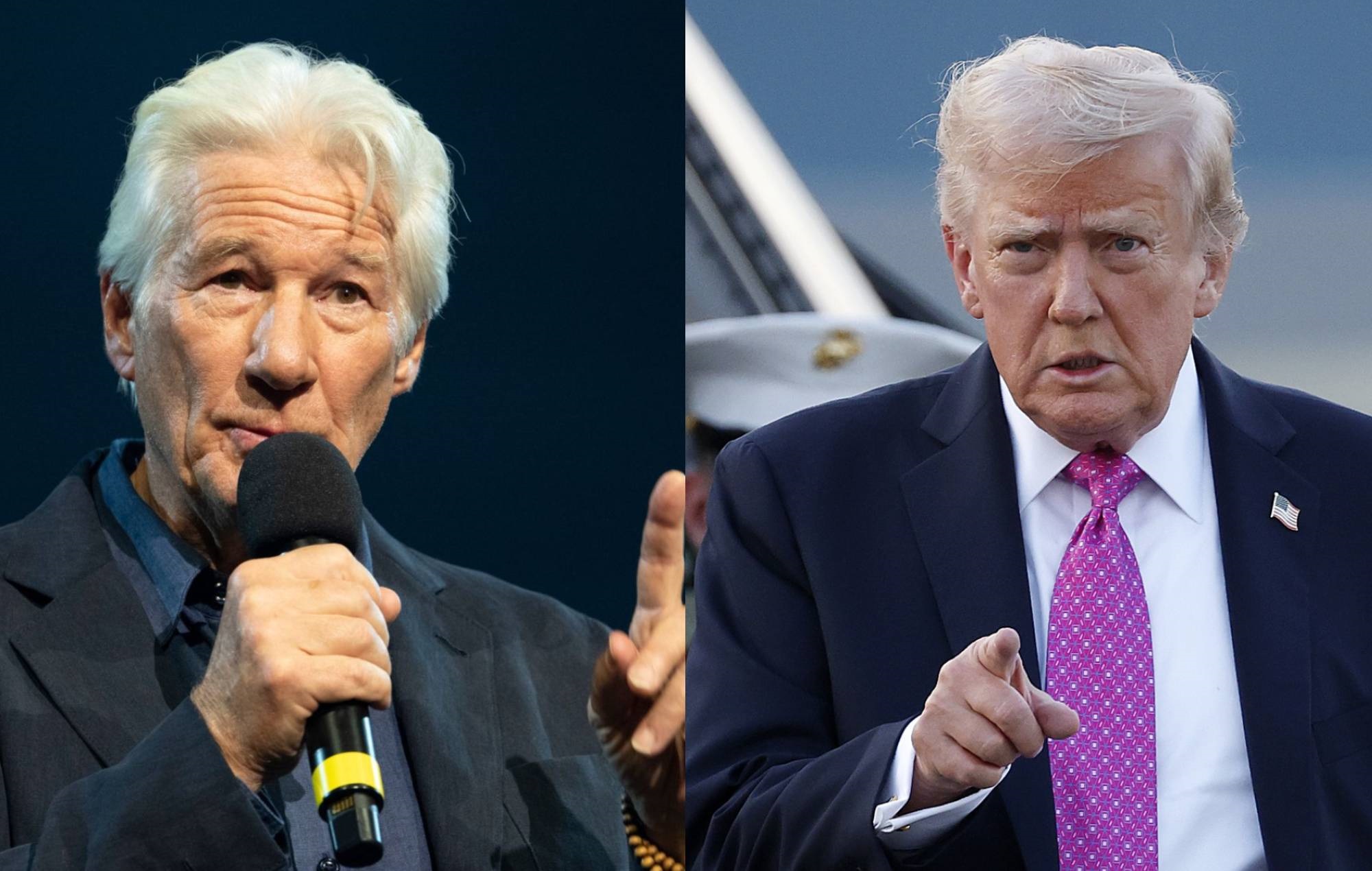 Richard Gere says Donald Trump could “stop all this craziness” in Gaza in one day