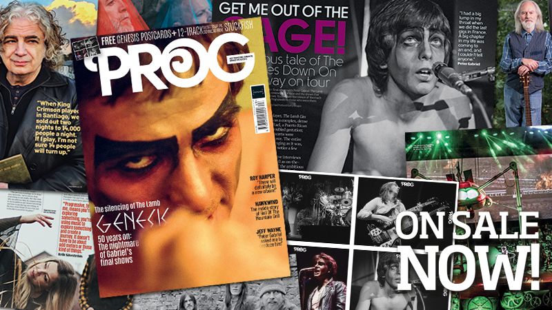 The silencing of The Lamb… Genesis are on the cover of the new issue of Prog, which is on sale now