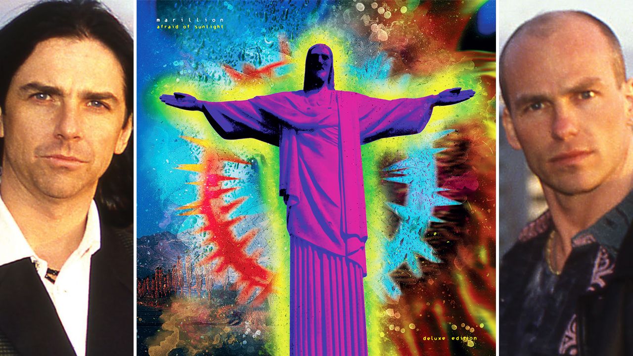 “He said, ‘We can’t use this – people will think we’re a Christian rock band!’ I went and got myself a drink. There was no arguing with that kind of thinking”: Marillion’s battle over the cover for Afraid Of Sunlight