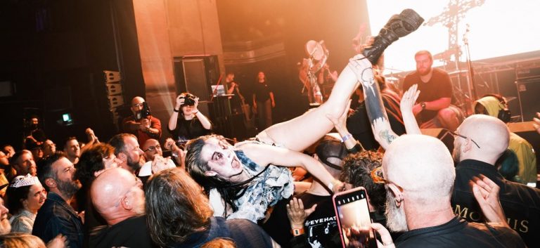 Thrilling, unsettling and definitely NSFW: Witch Club Satan’s first UK show proved they’re the best thing to happen in black metal in years
