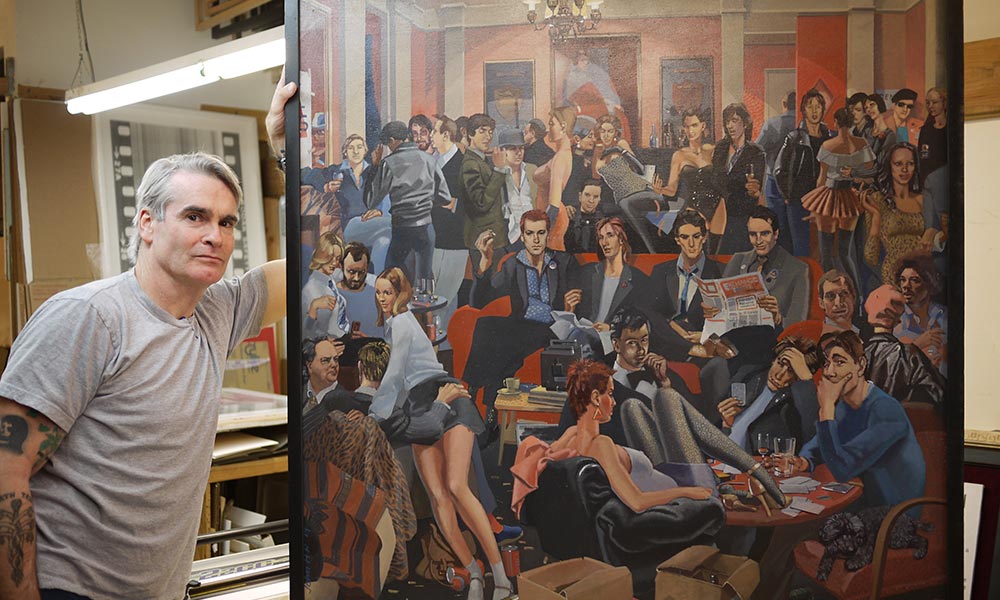 Henry Rollins And The Story Behind ‘The Crack’ Artwork