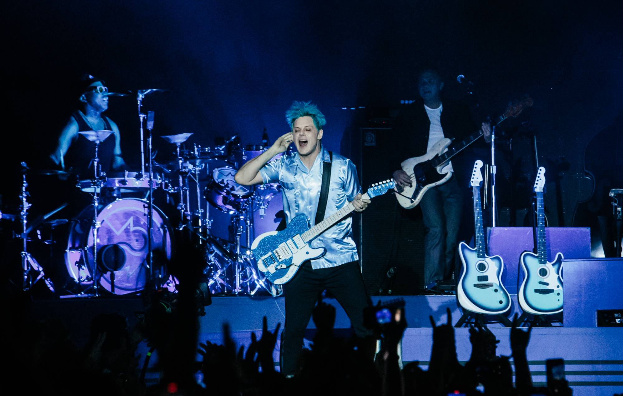 Watch Jack White join IDLES for ‘Never Fight A Man With A Perm’ at Riot Fest