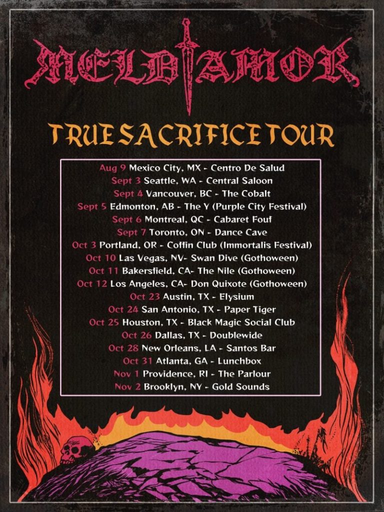 Darkwave Duo Meldamor Brandish Their Blade in Icy Video for “True Sacrifice”