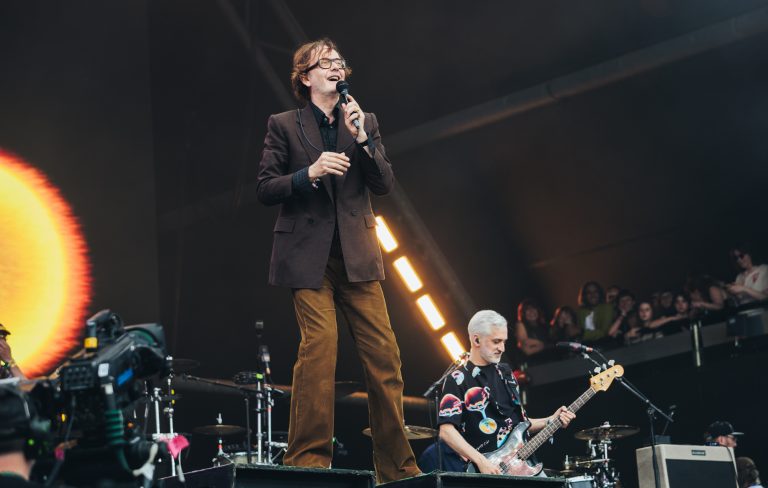 Pulp fan makes giant lantern of Jarvis Cocker to celebrate his 62nd birthday