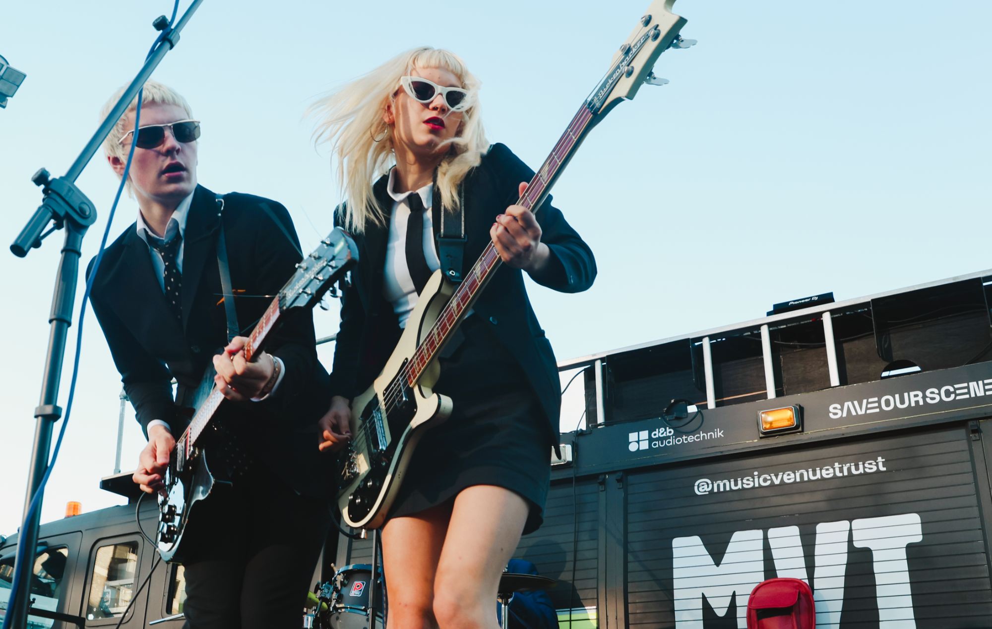The Molotovs play surprise gig for Coldplay fans at Wembley Stadium on Music Venue Trust stage