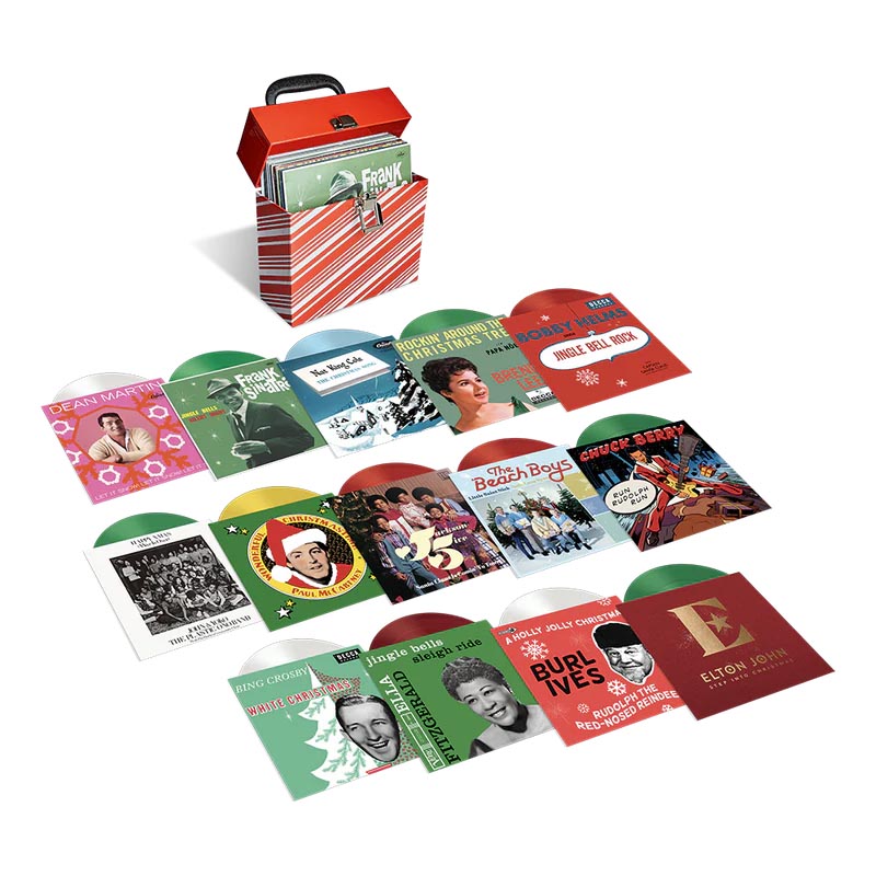 Celebrate The Holidays In Style With A 7-Inch Vinyl Carrying Case