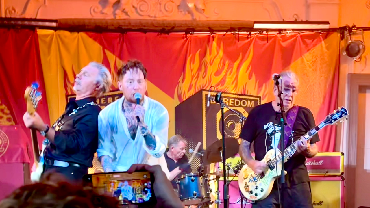 Sex Pistols forced to postpone North American and South American tours after Steve Jones breaks his wrist