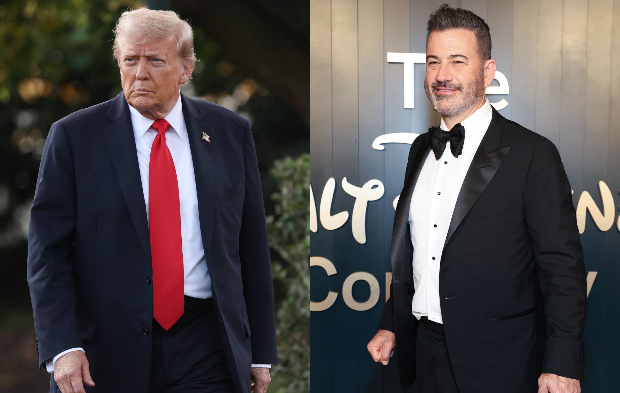 Donald Trump claims Jimmy Kimmel’s show pulled because of “bad ratings” and says he’s “not a talented person”
