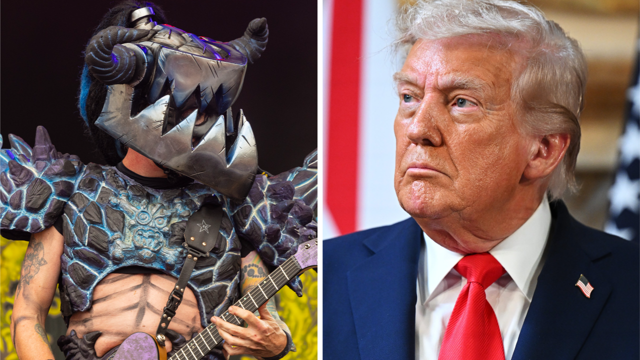 Right-wing Twitter is up in arms about Gwar “disembowelling” Donald Trump