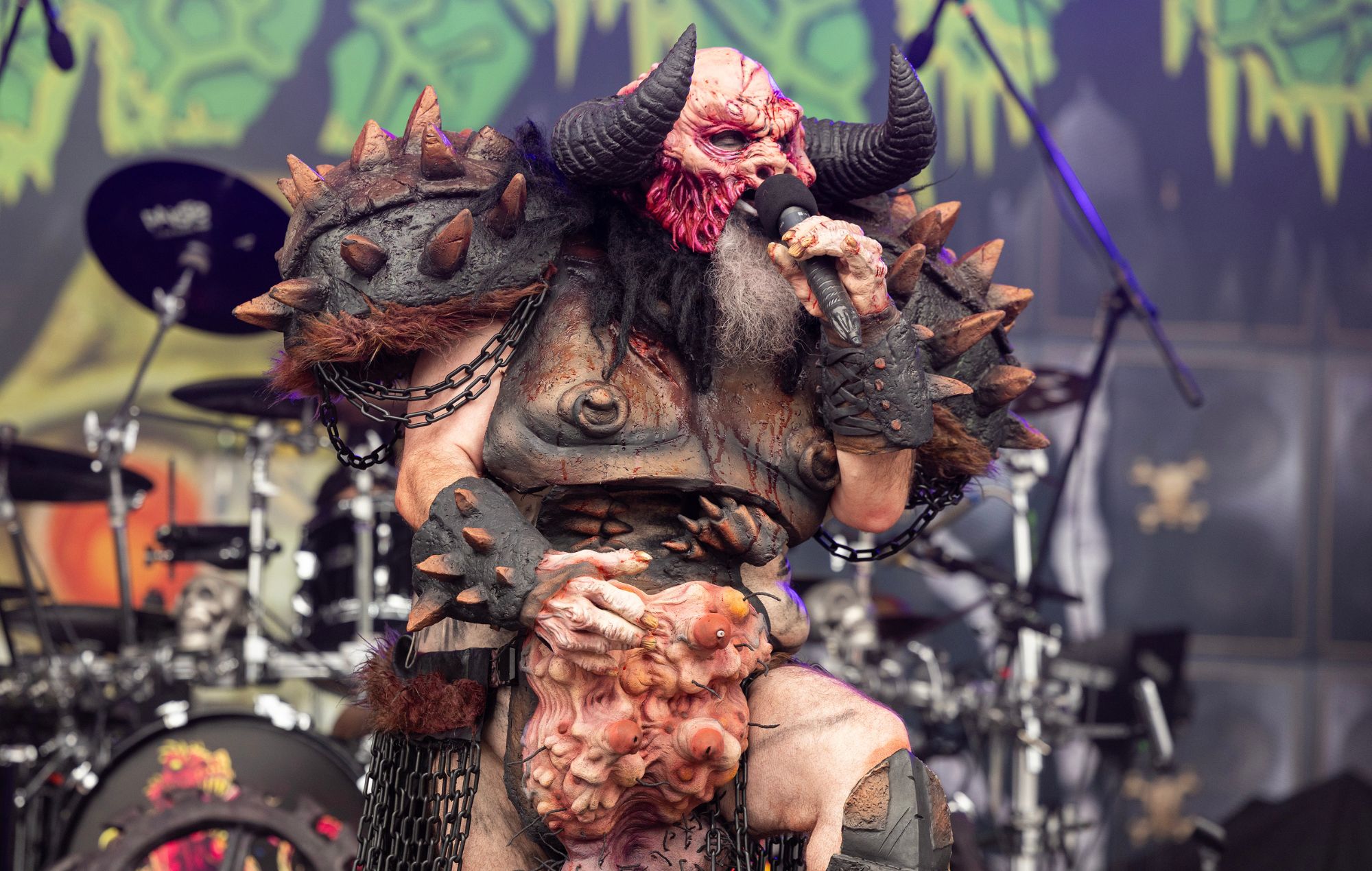 Gwar respond outrage towards Riot Fest set which saw them “murder” Donald Trump