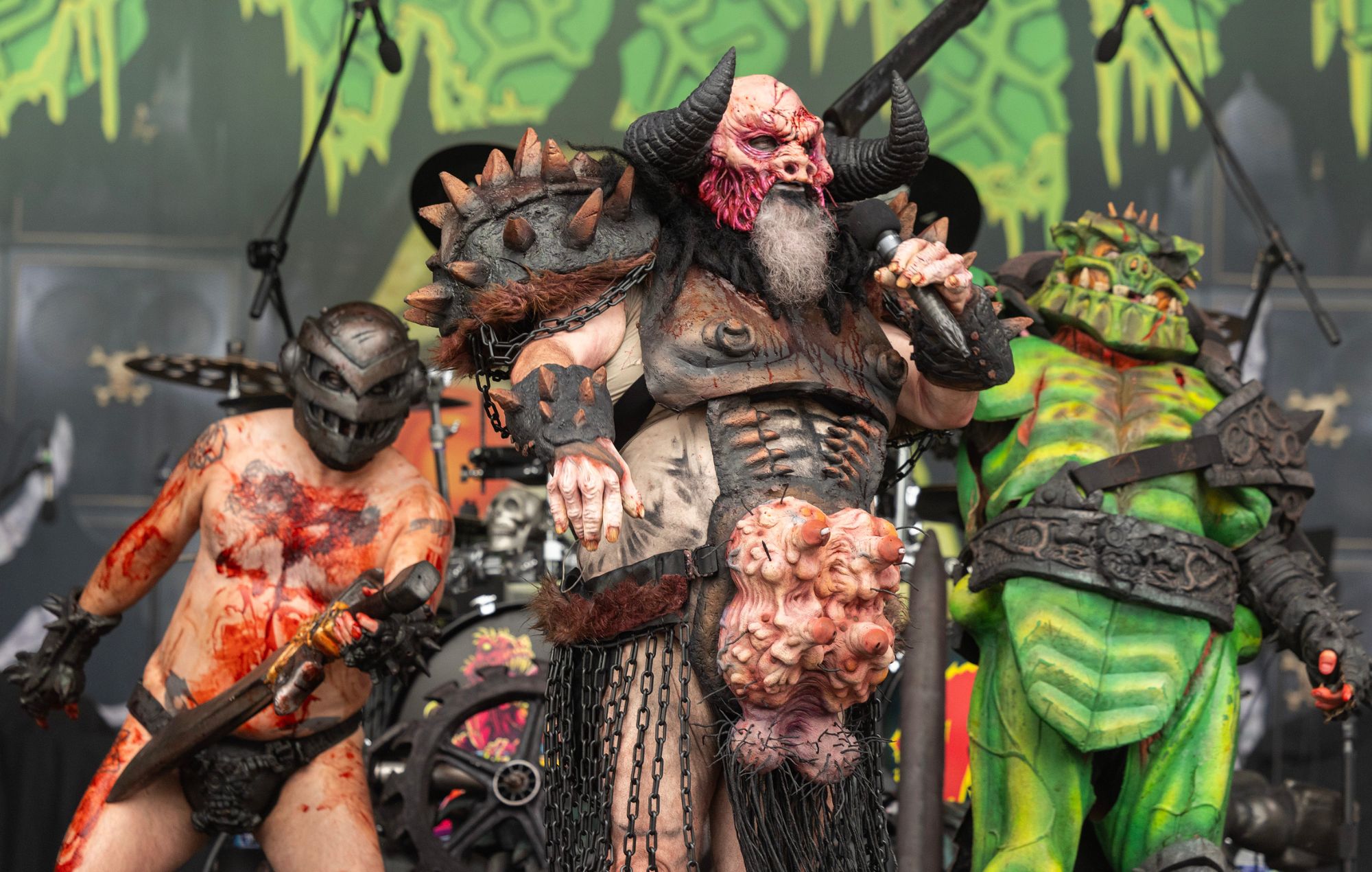 MAGA vent anger at GWAR for viral footage of them “murdering” Donald Trump and Elon Musk at Riot Fest