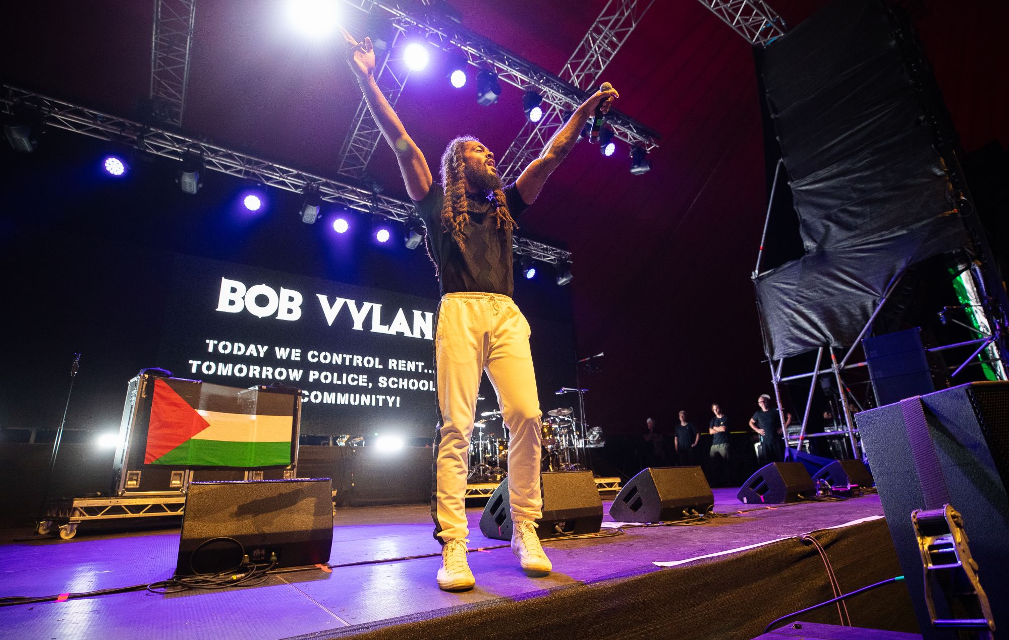 Bob Vylan gig cancelled after venue say Charlie Kirk statements “go too far”