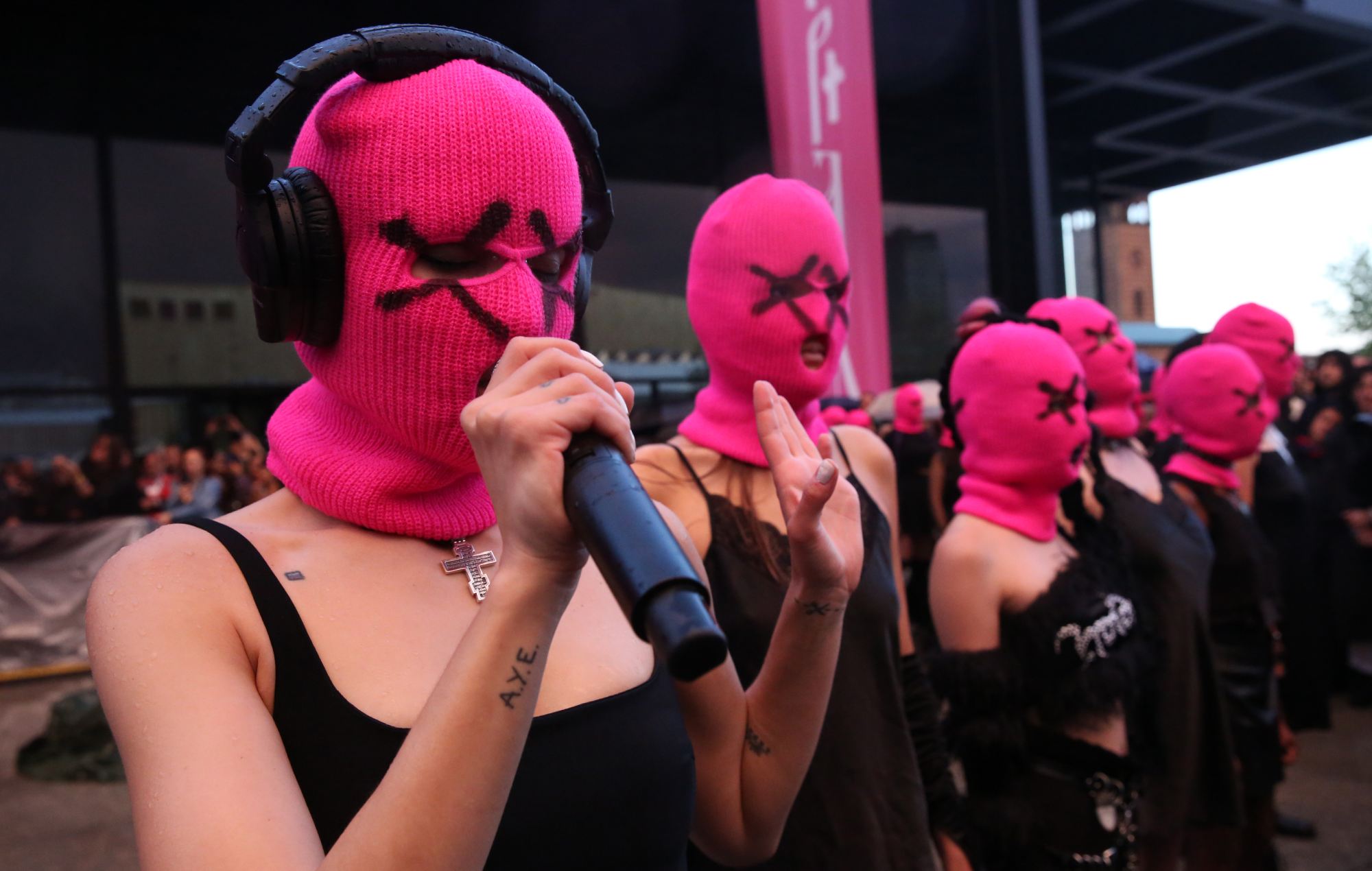 Members of Pussy Riot sentenced to jail in Russia for anti-war performances