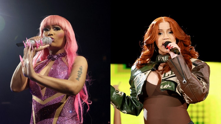 Nicki Minaj And Cardi B Exchange Jabs Over ‘AM I THE DRAMA?’ Sales And Each Other’s Pregnancies