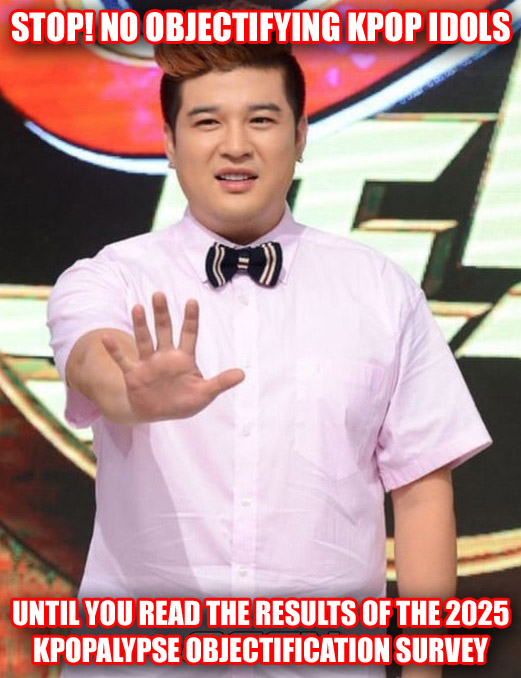 The Kpopalypse 2025 Objectification Survey results part 1 of 4 – best FEMALE BOOBS and MALE TORSO/ABS in k-pop