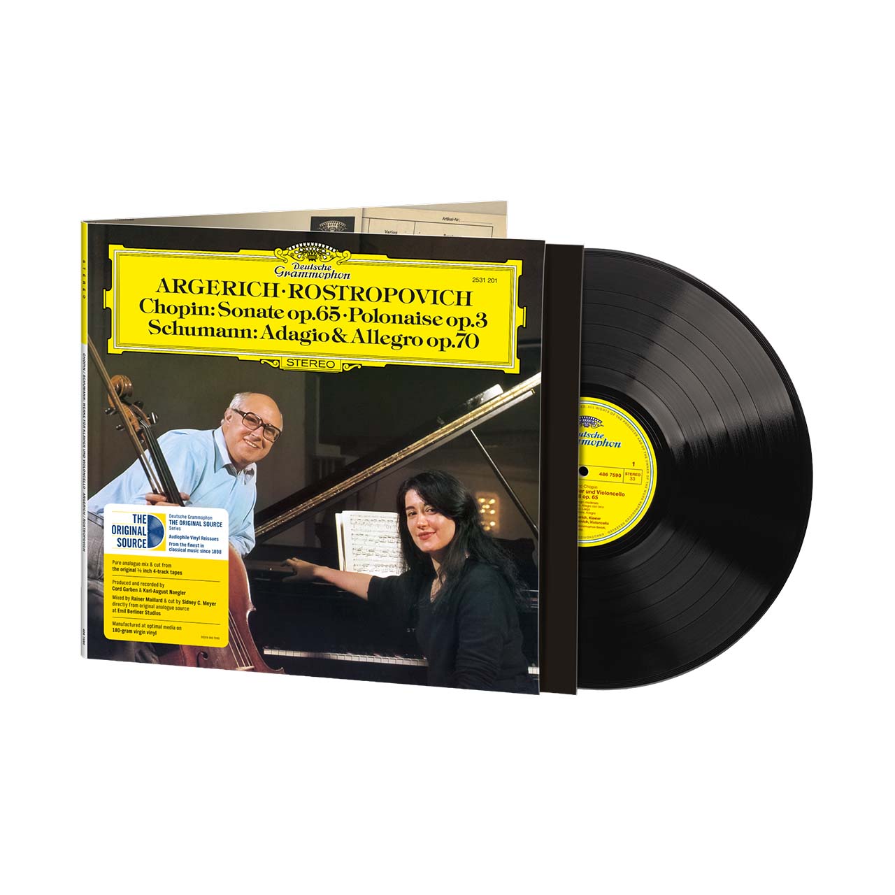 Deutsche Grammophon’s Original Source Series Reissues Chopin And Mussorgsky On Vinyl