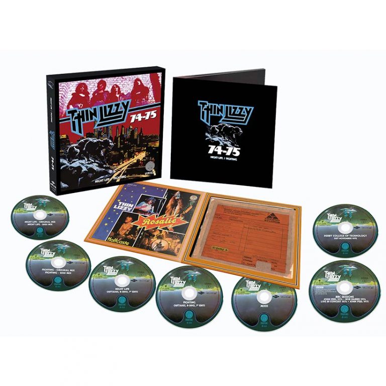 Thin Lizzy Announce ‘74-75 – Night Life / Fighting’ Box Set