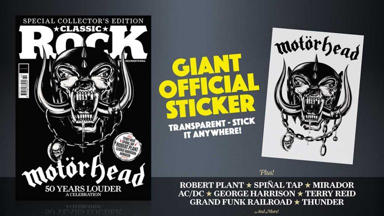 Motörhead: 50 Years Louder – A celebration, only in the new issue of Classic Rock