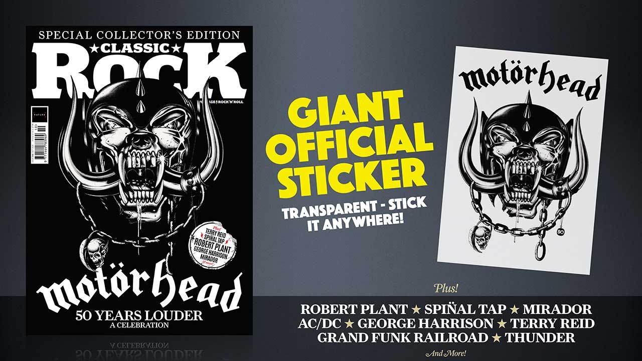 Motörhead: 50 Years Louder – A celebration, only in the new issue of Classic Rock