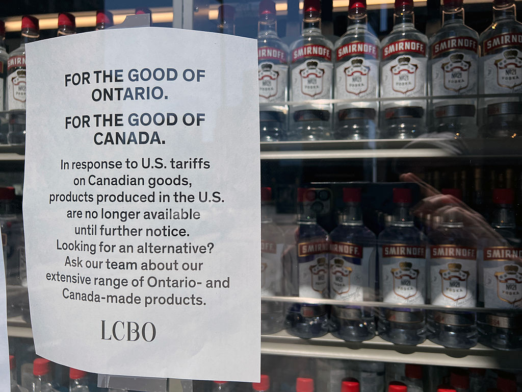 Trump Tariffs Sparked Tanking Of Adult Beverage Sales In Canada
