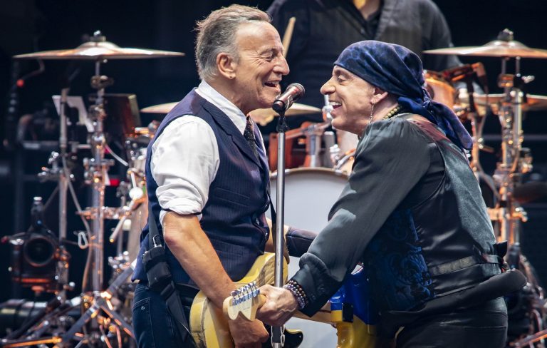 Watch Bruce Springsteen make surprise appearance at Steve Van Zandt benefit concert